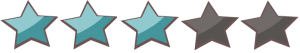 Three star rating