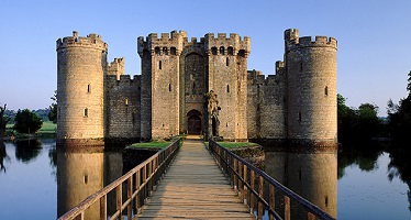 Bodiam Castle, East Sussex, UK