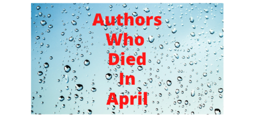 Feature Image - Authors who died in April - 1