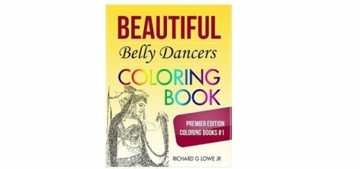 Feature Image - Beautiful Belly Dancers Colouring Book