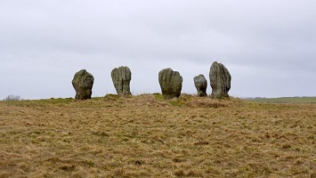 Duddo stone circle.