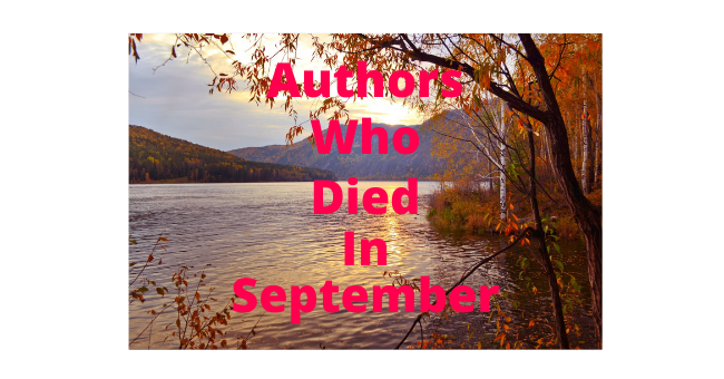Feature Image - Authors who died in September