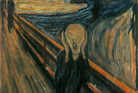 Scream by Van Gogh painting
