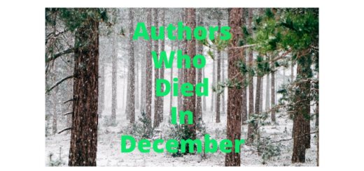 Feature Image - Authors who died in December