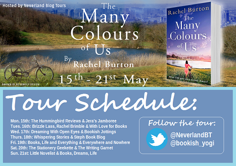 The Many Colours of Us by Rachel Burton tour schedule