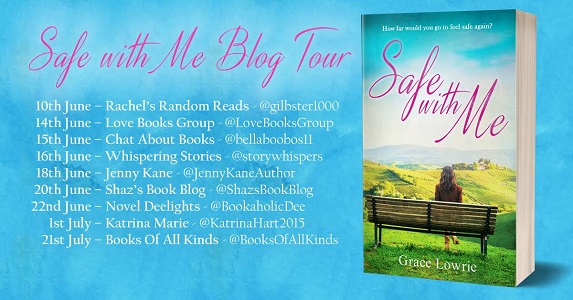 Safe with Me by Grace Lowrie tour poster