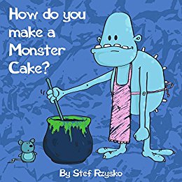 How do you make a monster cake by stef rzysko