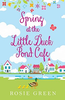Spring at the little duck pond cafe by rosie green