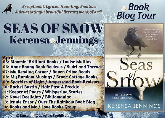 Book Blog Tour Poster Seas of Snow Kerensa Jennings