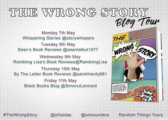 The Wrong Story Blog Tour Poster