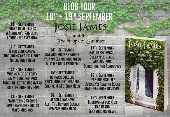 Josie James and the Teardrops of Summer Full Tour Banner