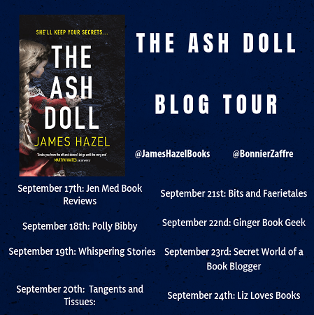 The Ash Doll Blog Tour poster lombrosos ghost