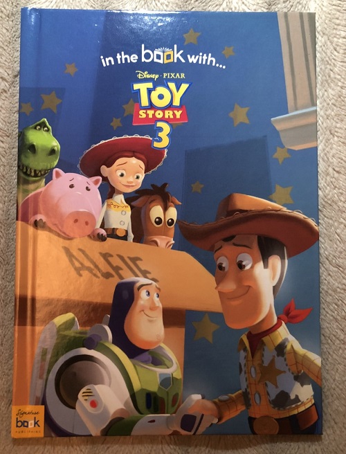 Toy story 3 book front cover The Personalised Gift Shop