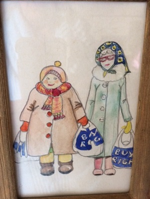 Whispering Stories - Olga's picture of M and D
