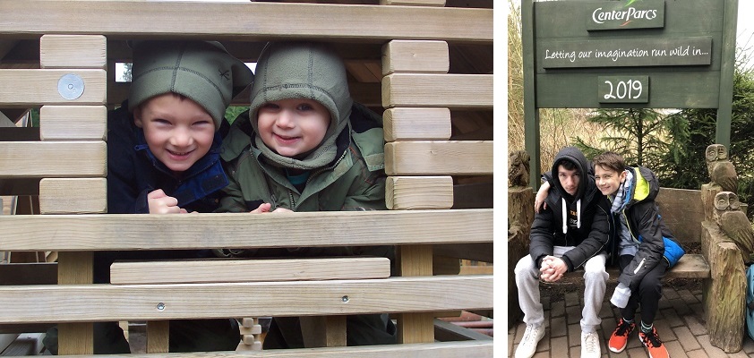 Kids at center parcs