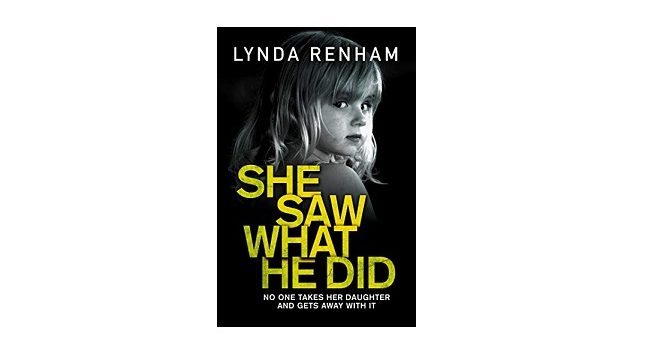 Feature Image - She Saw What He Did by Lynda Renham