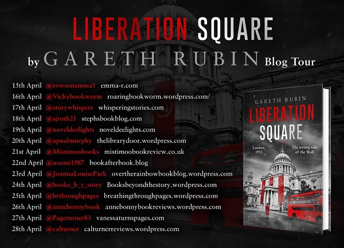 Liberation Square Blog Tour Banner