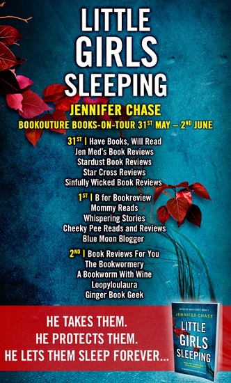 Little Girls Sleeping Blog Tour Poster