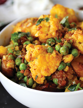 Curried Cauliflower and Potatoes