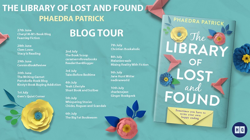 BLOG TOUR BANNER The library of lost and found