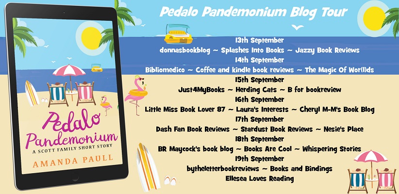 Pedalo Pandemonium The Scott Family banner