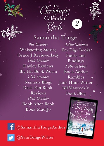 Christmas Calendar Girls Blog Tour Poster