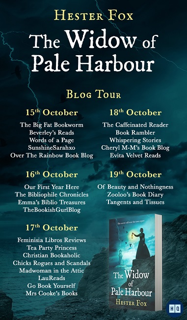 The Widow of Pale Harbour Blog Banner