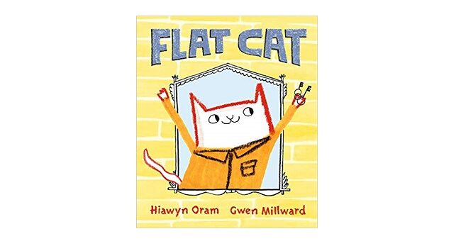 Feature Image - Flat Cat by Hiawyn Oram