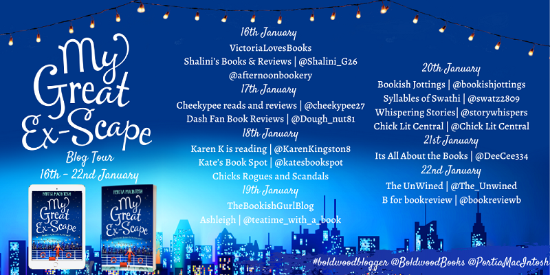 My Great Ex-Scape Blog Tour Banner