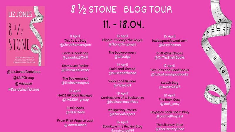 8 ½ Stone Blog Tour poster