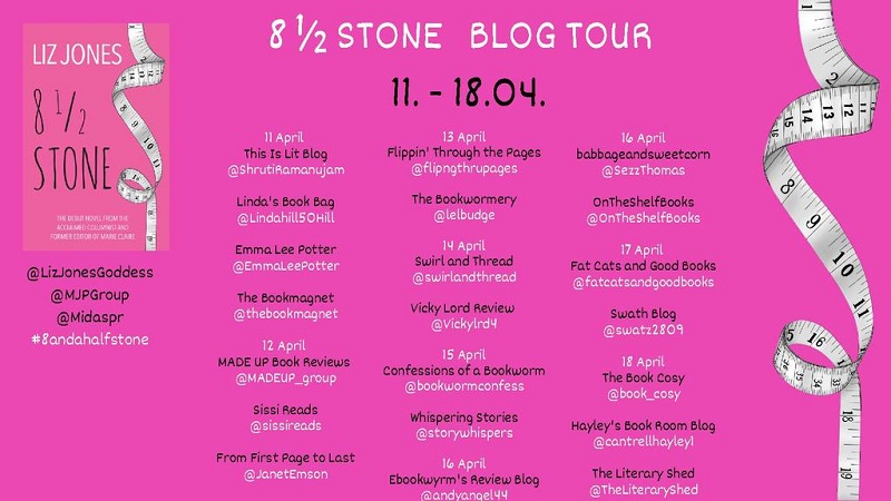 8 ½ Stone Blog Tour poster