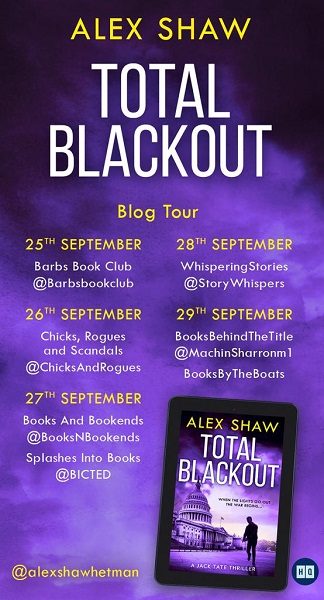 Total Blackout by Alex Shaw tour poster