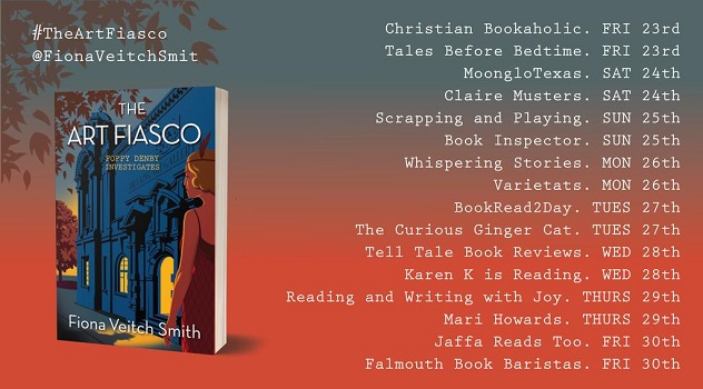 The Art Fiasco Blog Tour Poster Fiction Imitating Art