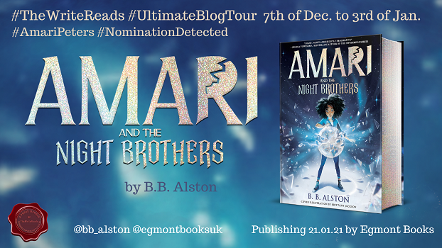 Amari and the night brothers tour poster