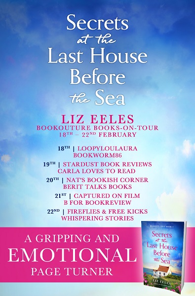 Secrets at the Last House BTS blog tour poster