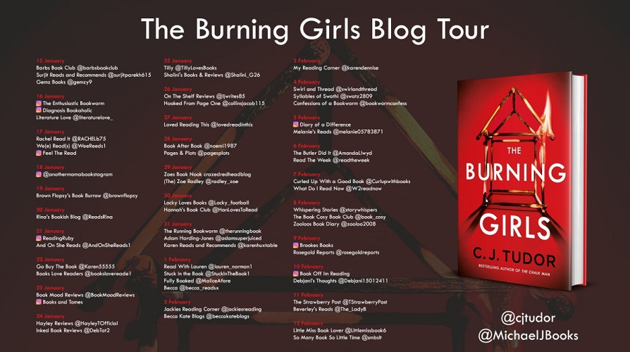 The Burning Girls Tour Poster