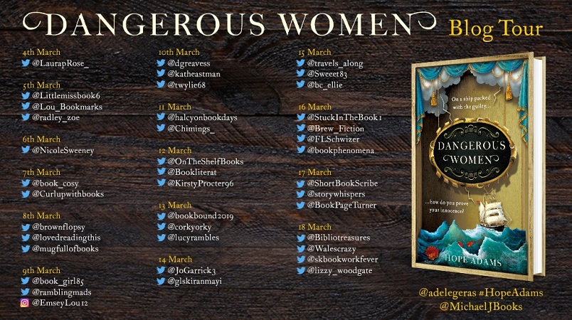 Dangerous Women Blog Tour Poster