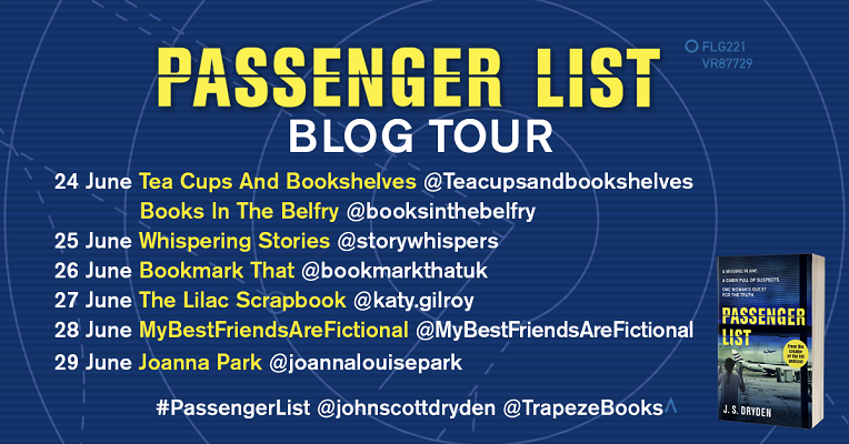 Passenger List Blog Tour poster