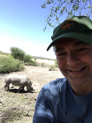 Rhino Selfie jeff ulin