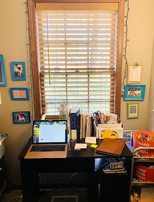Rochelle Allison writing space