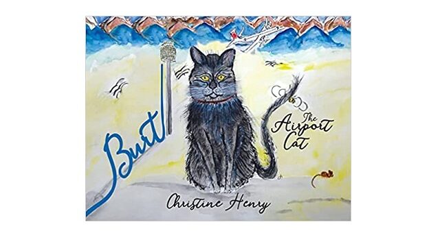 Feature Image - Burt the Airport Cat by Christine Henry