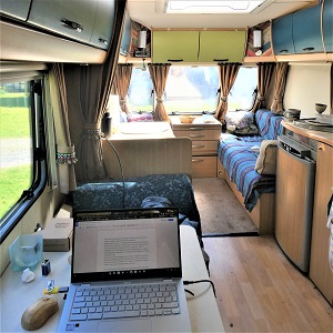 Writing caravan