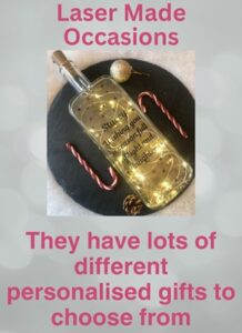 Laser Made Occasions widget
