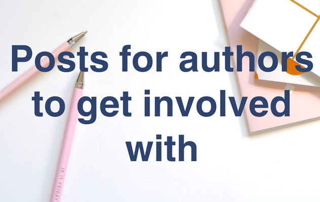 Free posts for authors to get involved with