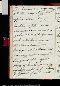 Queen Victoria's Journal, 1832. Royal Archives.